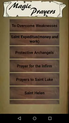 Magic Prayers android App screenshot 9