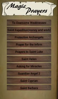 Magic Prayers android App screenshot 4